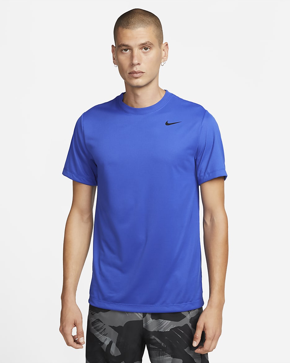 Nike Dri-FIT Legend Men's Fitness T-Shirt - Game Royal/Black