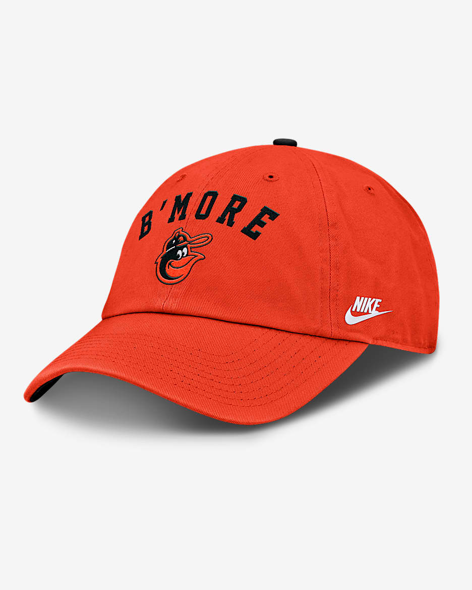 Baltimore Orioles Cooperstown Club Men's Nike MLB Adjustable Hat - Orange