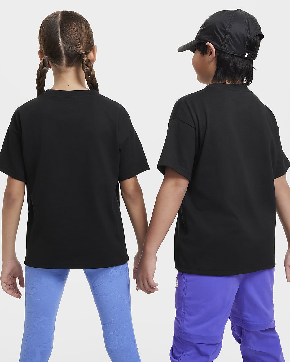 Nike ACG T-shirt voor kids - Zwart