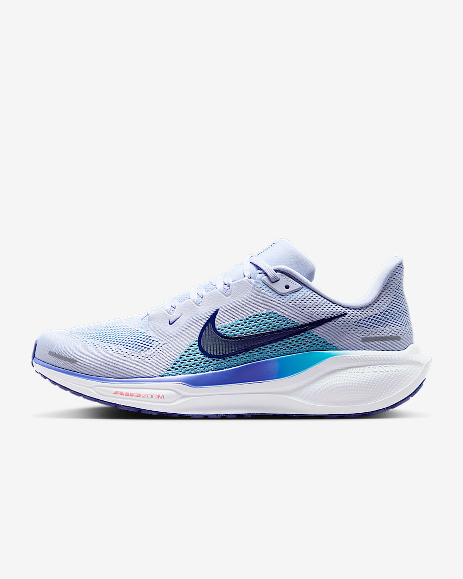 Löparsko för hårt underlag Nike Pegasus 41 för män - Ghost/Football Grey/Deep Night/Blue Void