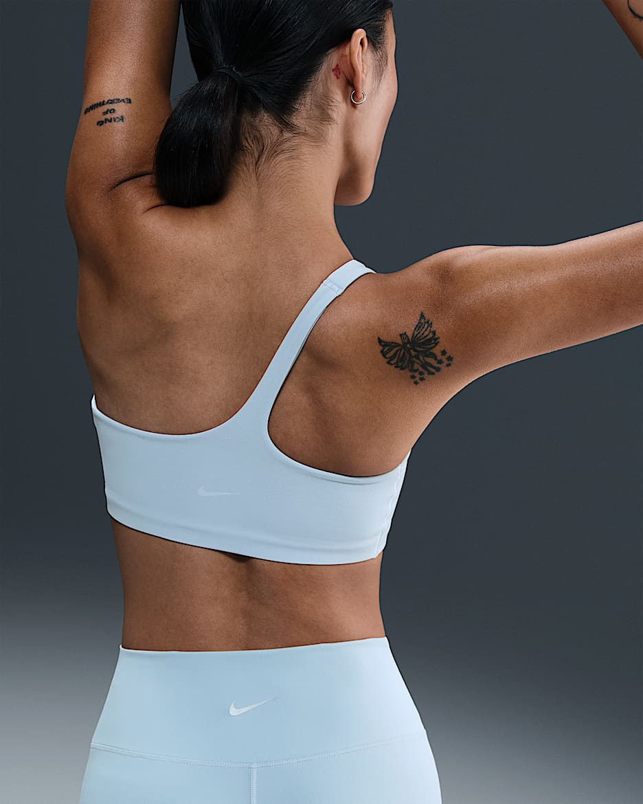 Nike Zenvy Asymmetrical Women's Light-Support Padded Sports Bra