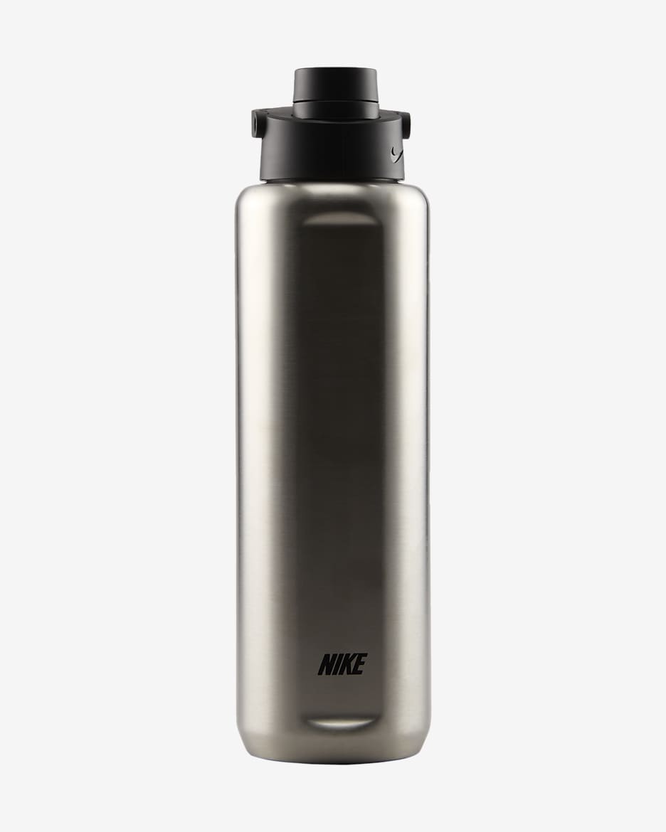 Nike Recharge Stainless Steel Chug Bottle (32 oz) - Steel
