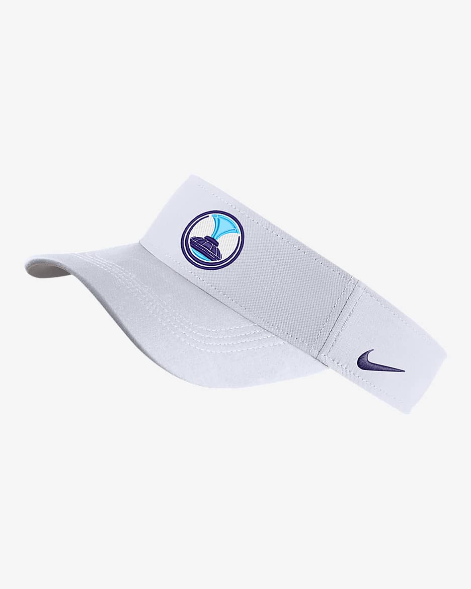 Orlando Pride Nike Dri-FIT NWSL Visor - White