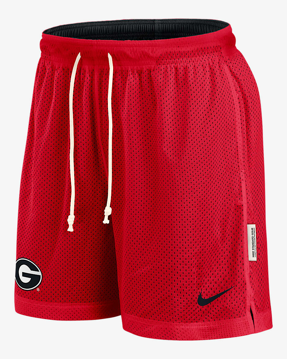 Georgia Reversible Men's Nike Dri-FIT College Shorts - Red
