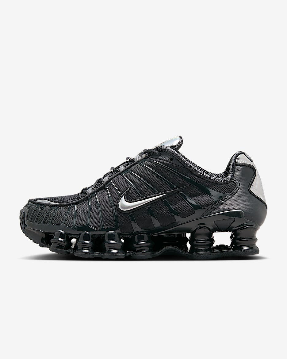 Chaussure Nike Shox TL pour femme - Off Noir/Metallic Silver