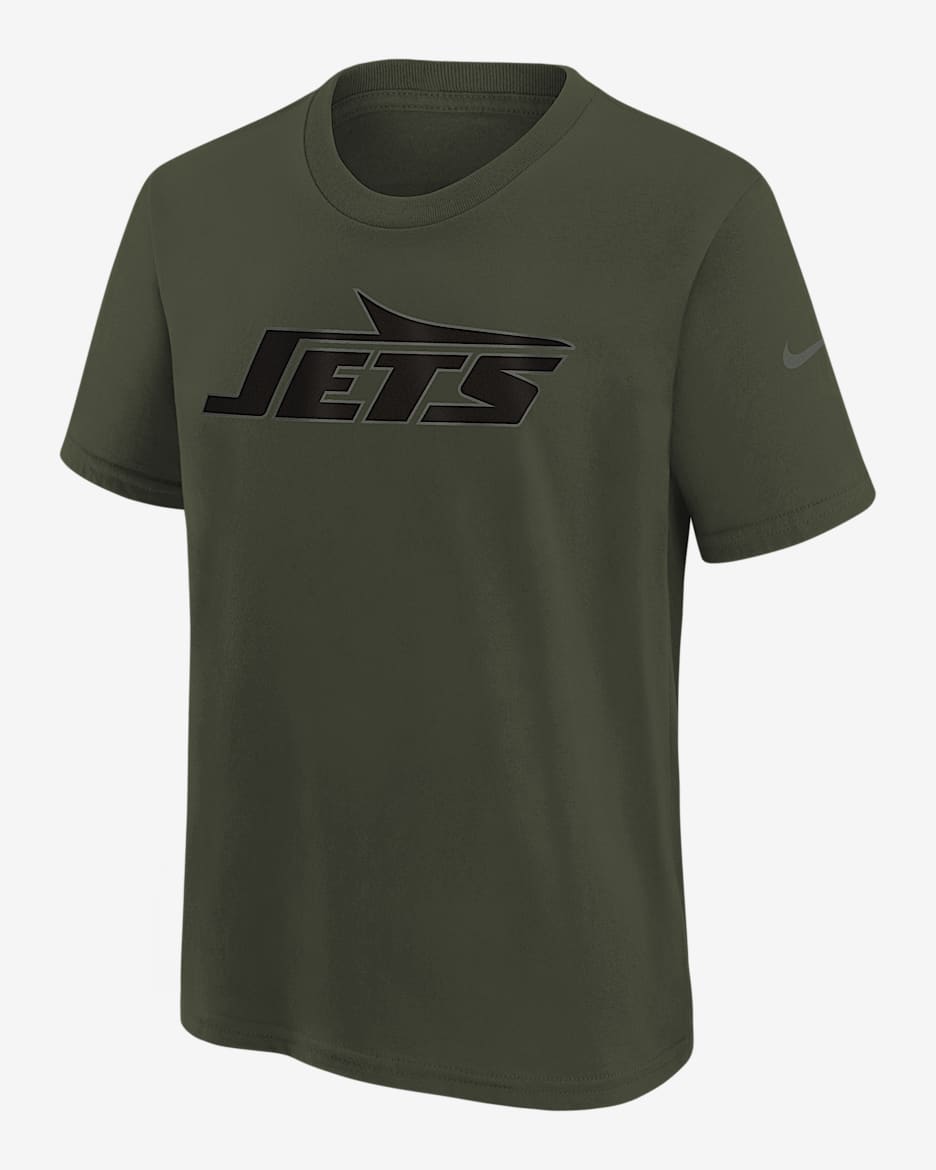 New York Jets Rivalry Big Kids' Nike NFL T-Shirt - Green