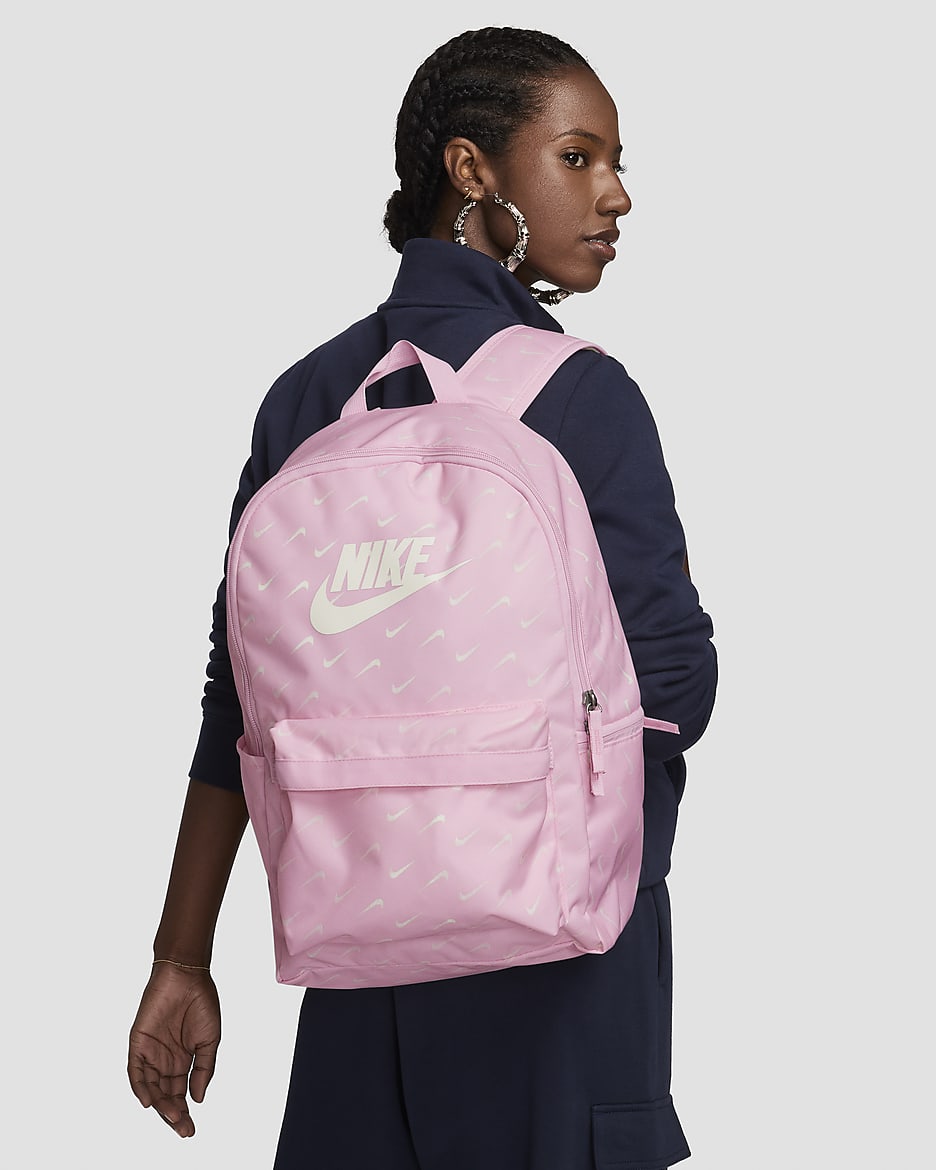 เป้สะพายหลัง Nike Heritage (25 ล.) - Pink Foam/Sail/Sail