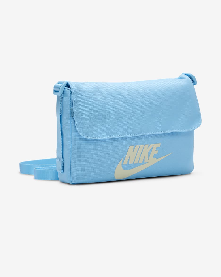 Nike Sportswear Women's Futura 365 Cross-body Bag (3L) - Aquarius Blue/Aquarius Blue/Coconut Milk