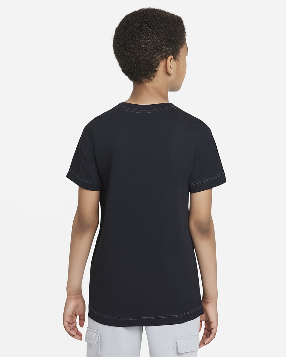 Nike Sportswear Big Kids' (Boys') T-Shirt - Black