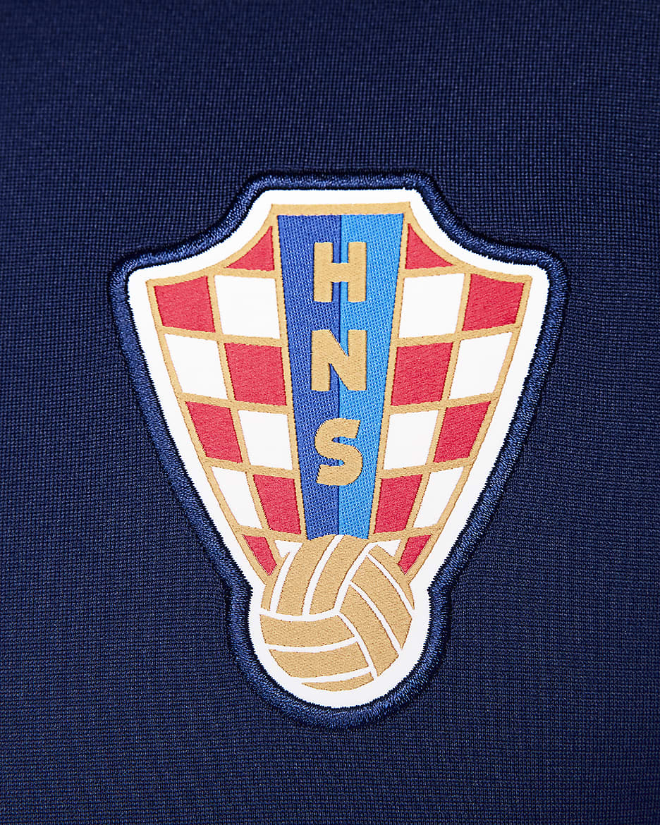 Croacia Strike Chándal de fútbol con capucha Nike Dri-FIT - Hombre - Blue Void/Carmesí brillante/Blanco