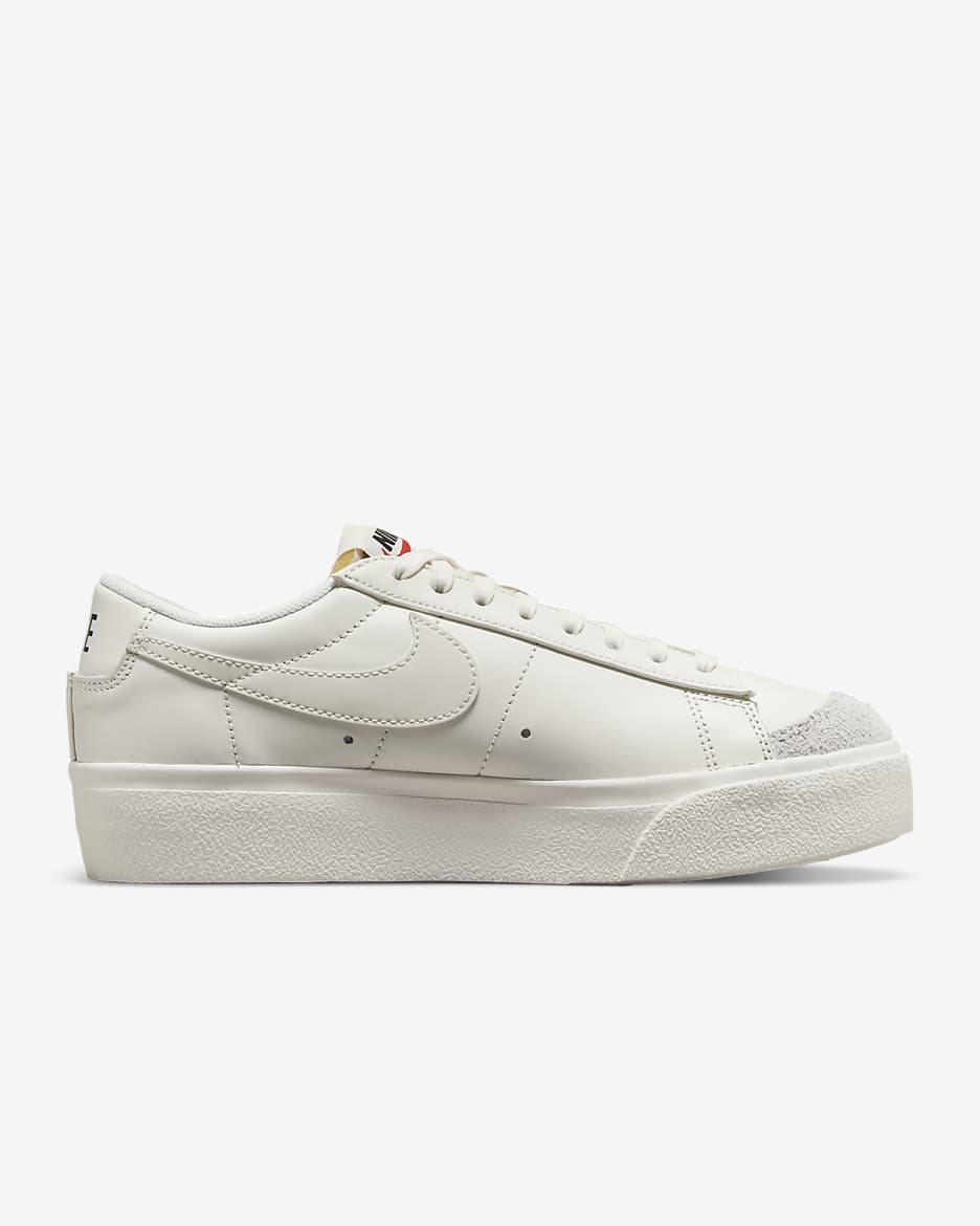 Tenis para mujer Nike Blazer Low Platform - Vela/Vela/Negro/Vela