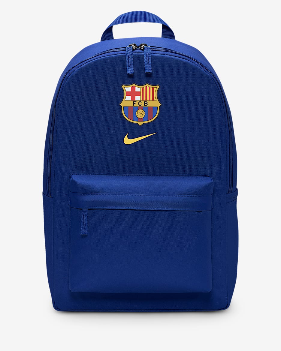 Barcelona 2025/2026 Nike Heritage rugzak - Deep Royal Blue/Amarillo