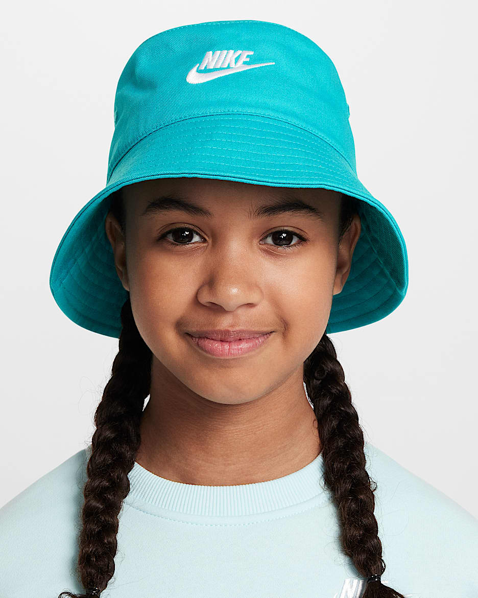Nike Little Kids' Futura Apex Bucket Hat - Dusty Cactus