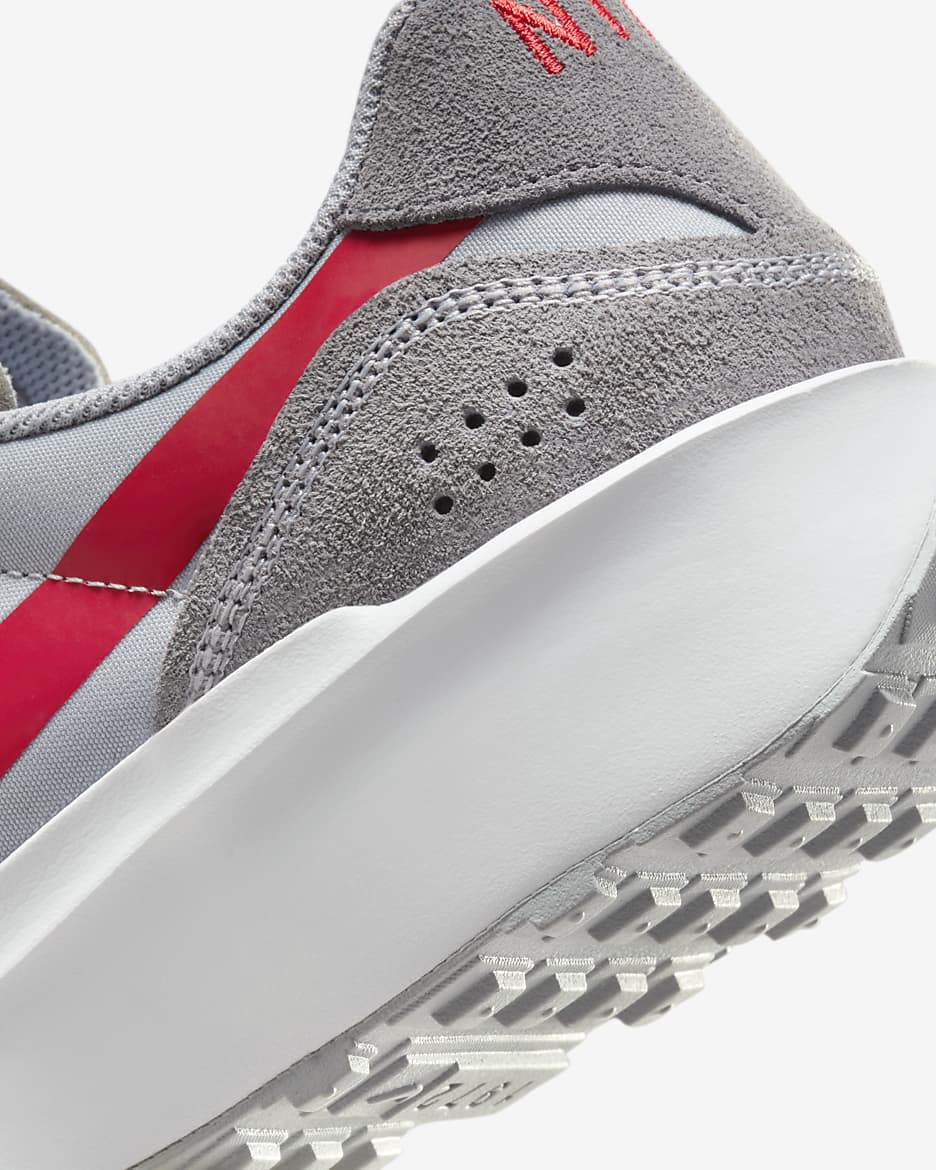 Calzado para hombre Nike Waffle Nav - Gris lobo/Gris azulado/Blanco/Rojo universitario