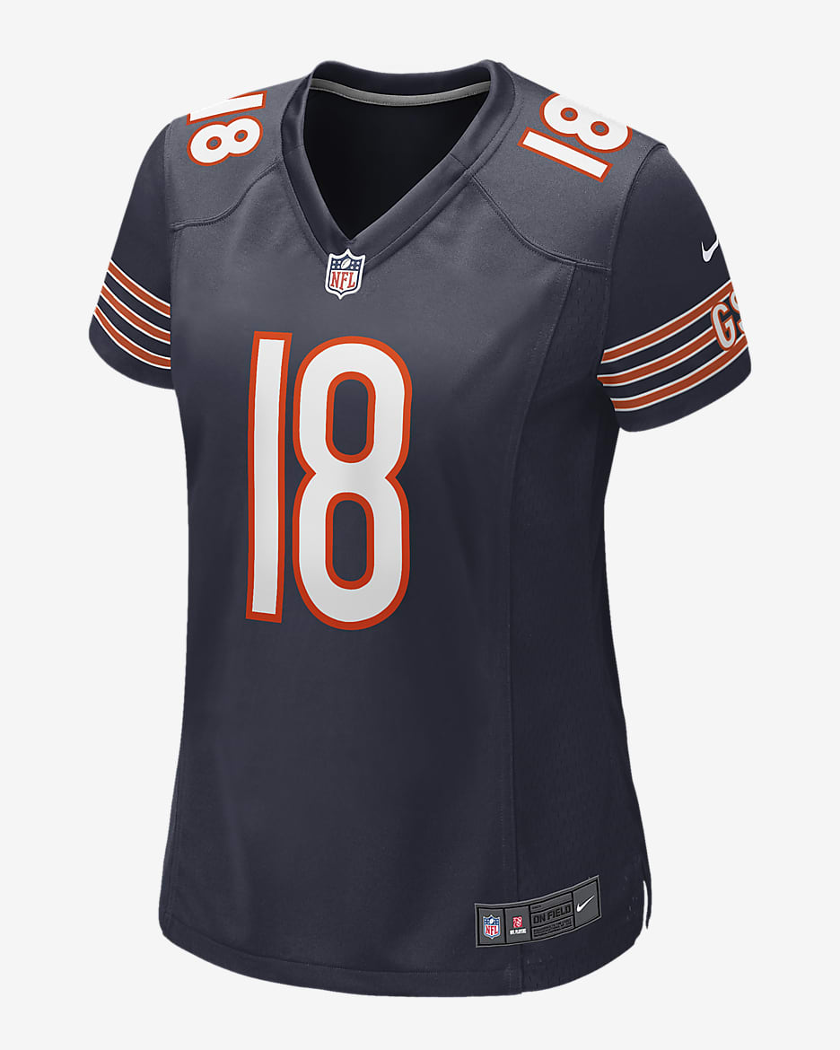 Caleb Williams Chicago Bears Women’s Nike NFL Game Jersey - Navy