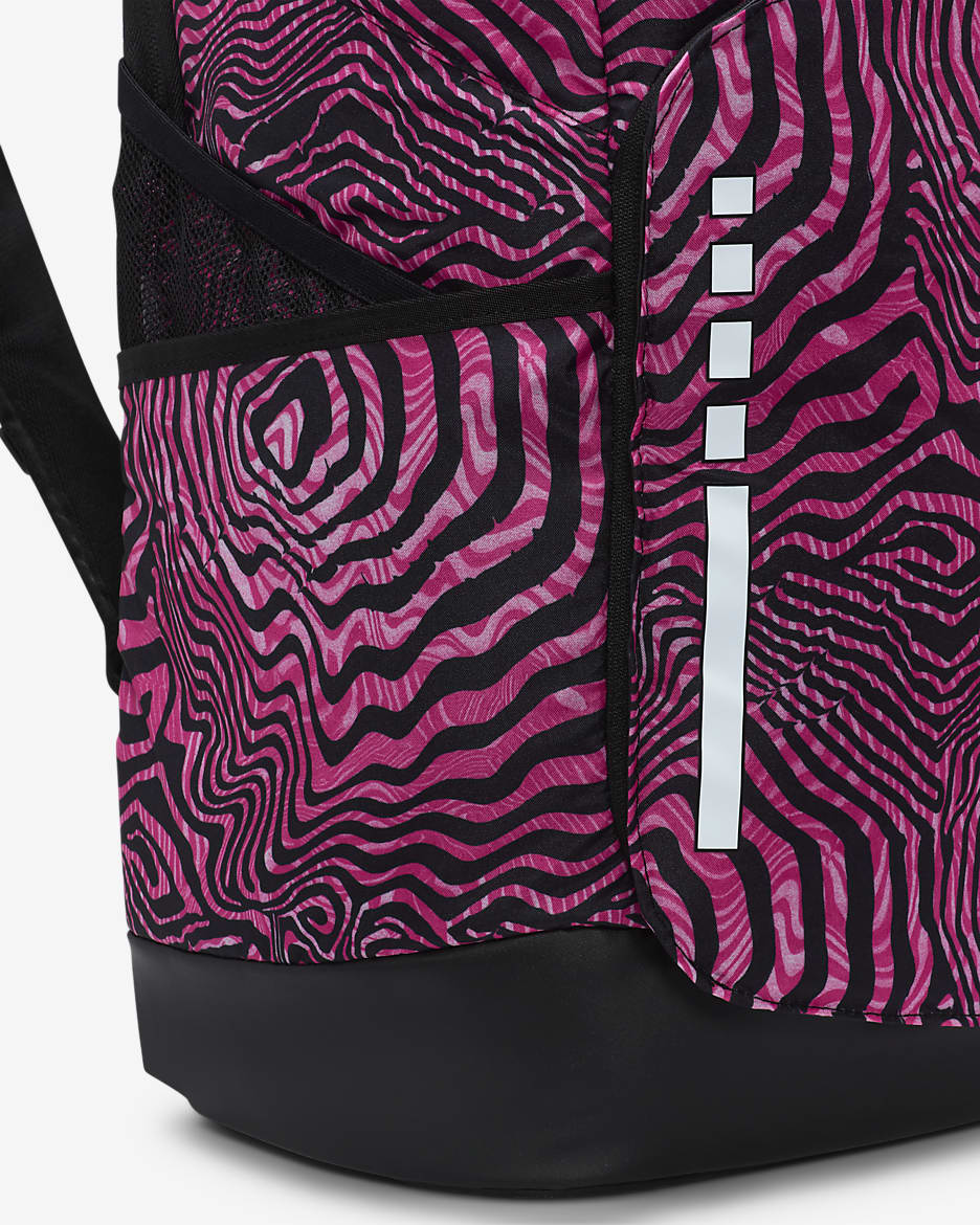 Mochila Nike Hoops Elite (32 L) - Negro/Rosa paleta/Blanco