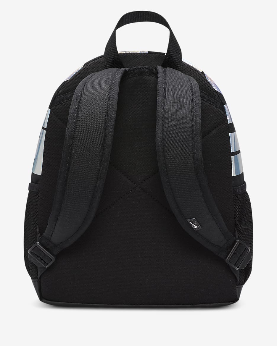 Nike Brasilia JDI Minirucksack für Kinder (11 l) - Schwarz/Schwarz