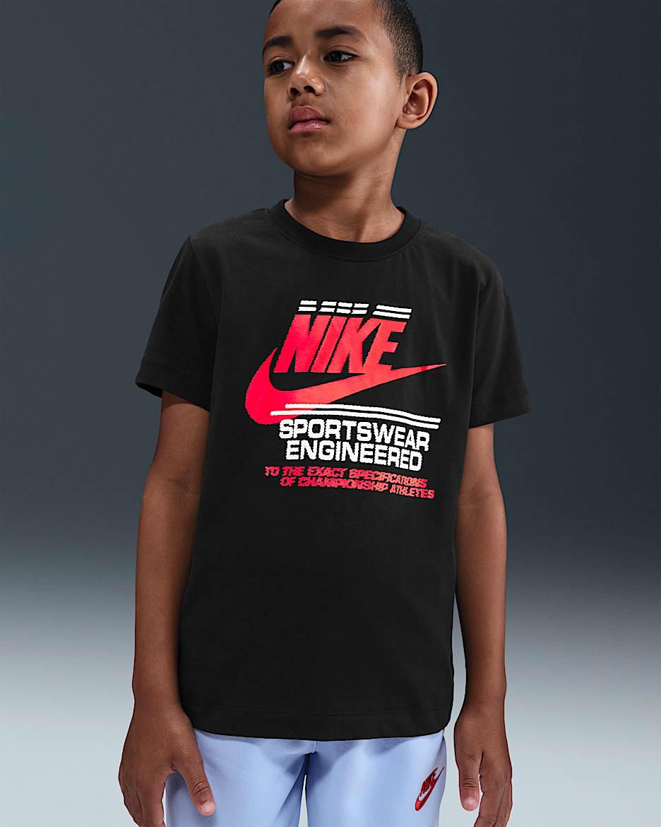 Nike Sportswear Big Kids' T-Shirt - Black