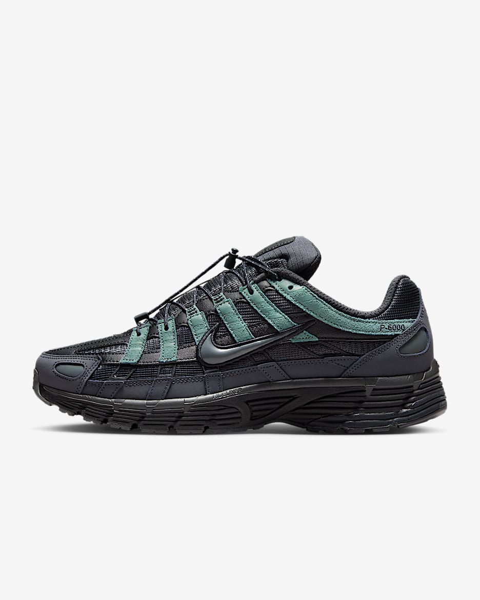 Nike P-6000 Men's Shoes - Anthracite/Dark Smoke Grey/Clay Green/Iron Grey