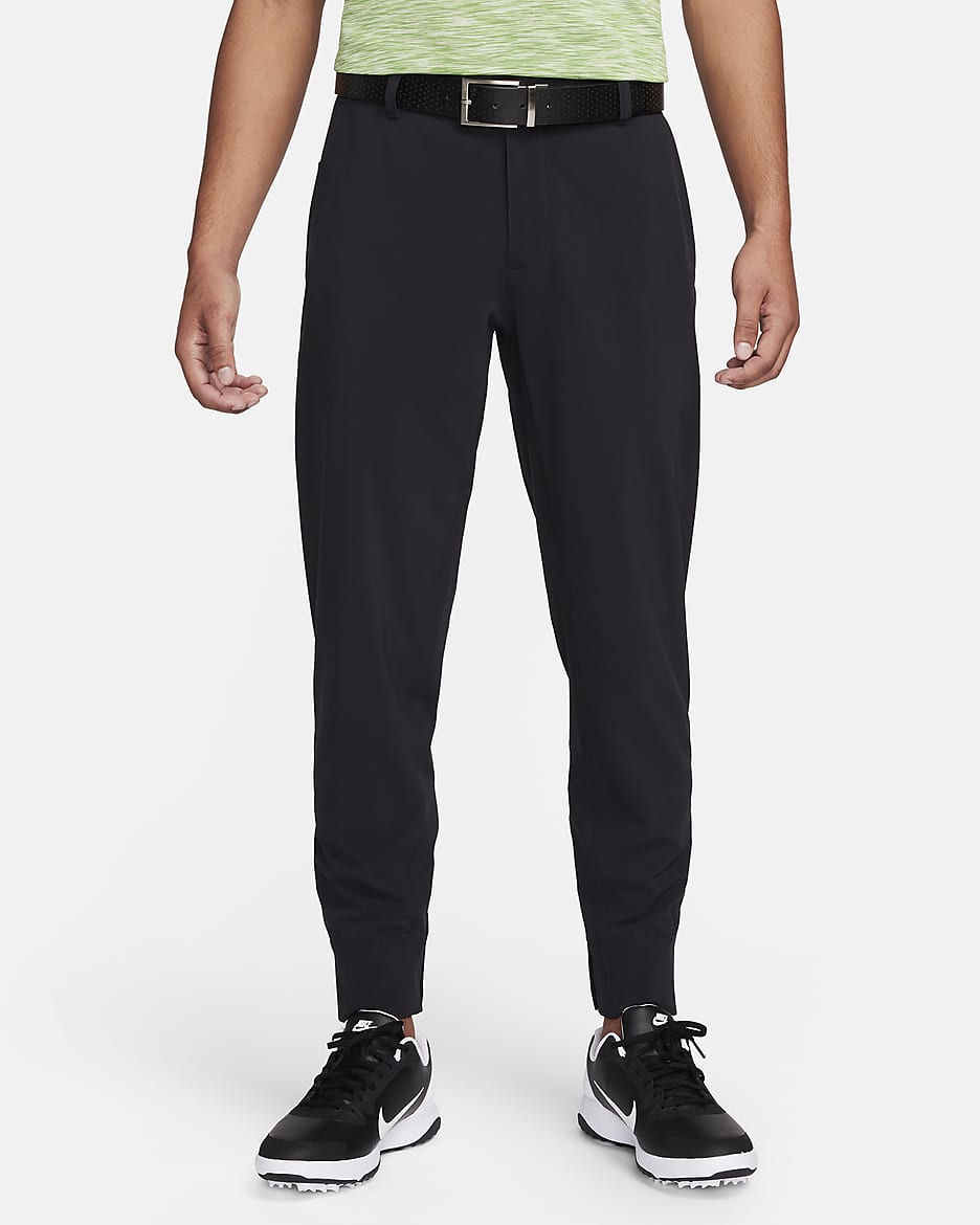 Nike Tour Repel Men's Golf Jogger Trousers - Black/Black