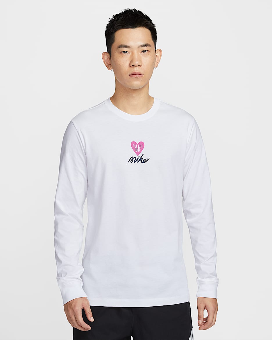 ナイキ スポーツウェア ロングスリーブ Tシャツ - ホワイト