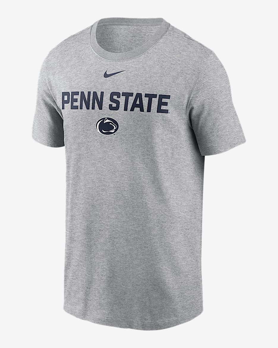 Penn State Campus 2-Hit Men's Nike College T-Shirt - Grey