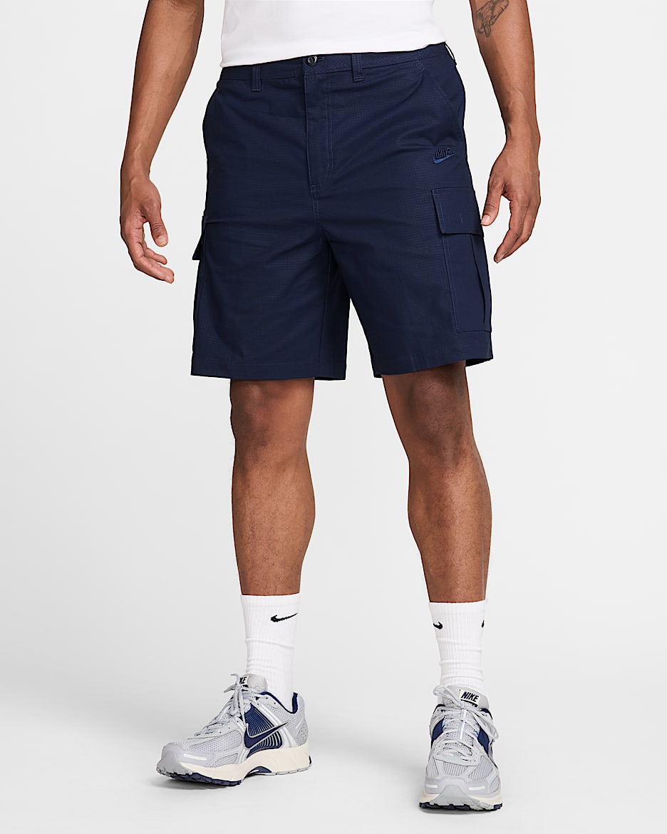 Shorts cargo de tejido Woven para hombre Nike Club - Obsidiana/Obsidiana