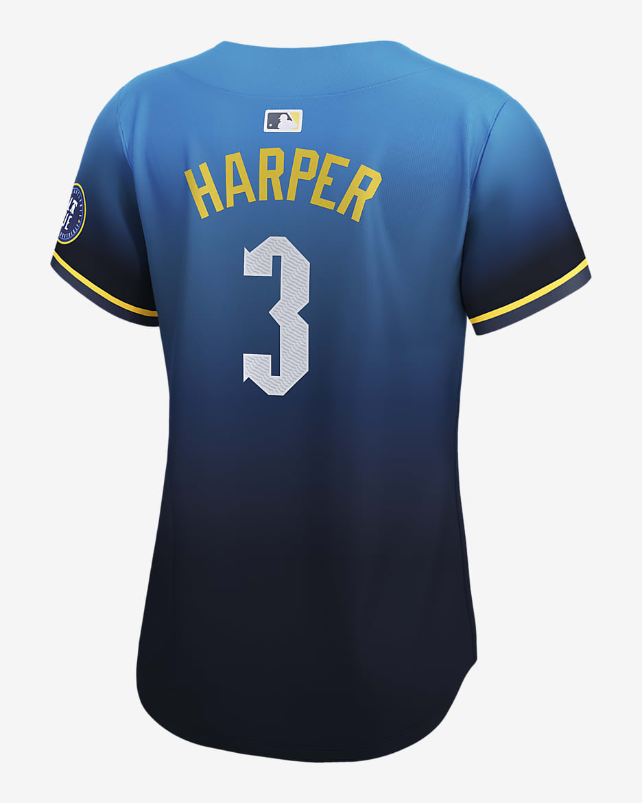 Bryce Harper Philadelphia Phillies City Connect Women's Nike Dri-FIT ADV MLB Limited Jersey - Royal