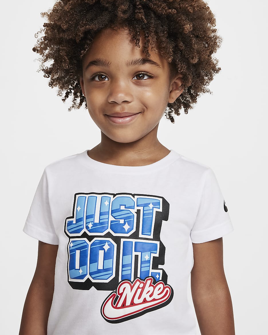 Nike Dri-FIT "Step Up Your Game" Toddler T-Shirt and Pants Set - Black