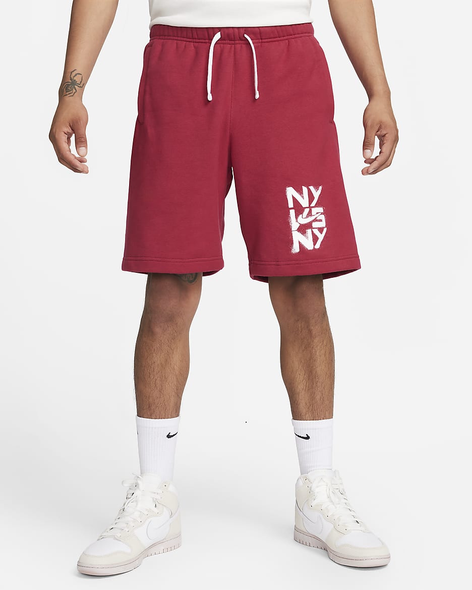 Nike Sportswear Club Fleece Men's Shorts - Noble Red