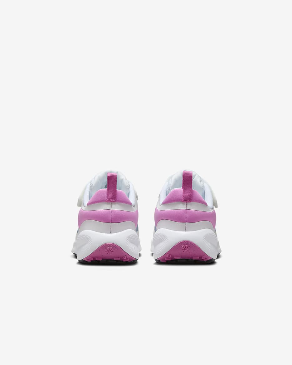 รองเท้าเด็กเล็ก Nike Revolution 7 - ขาว/Playful Pink/Midnight Navy