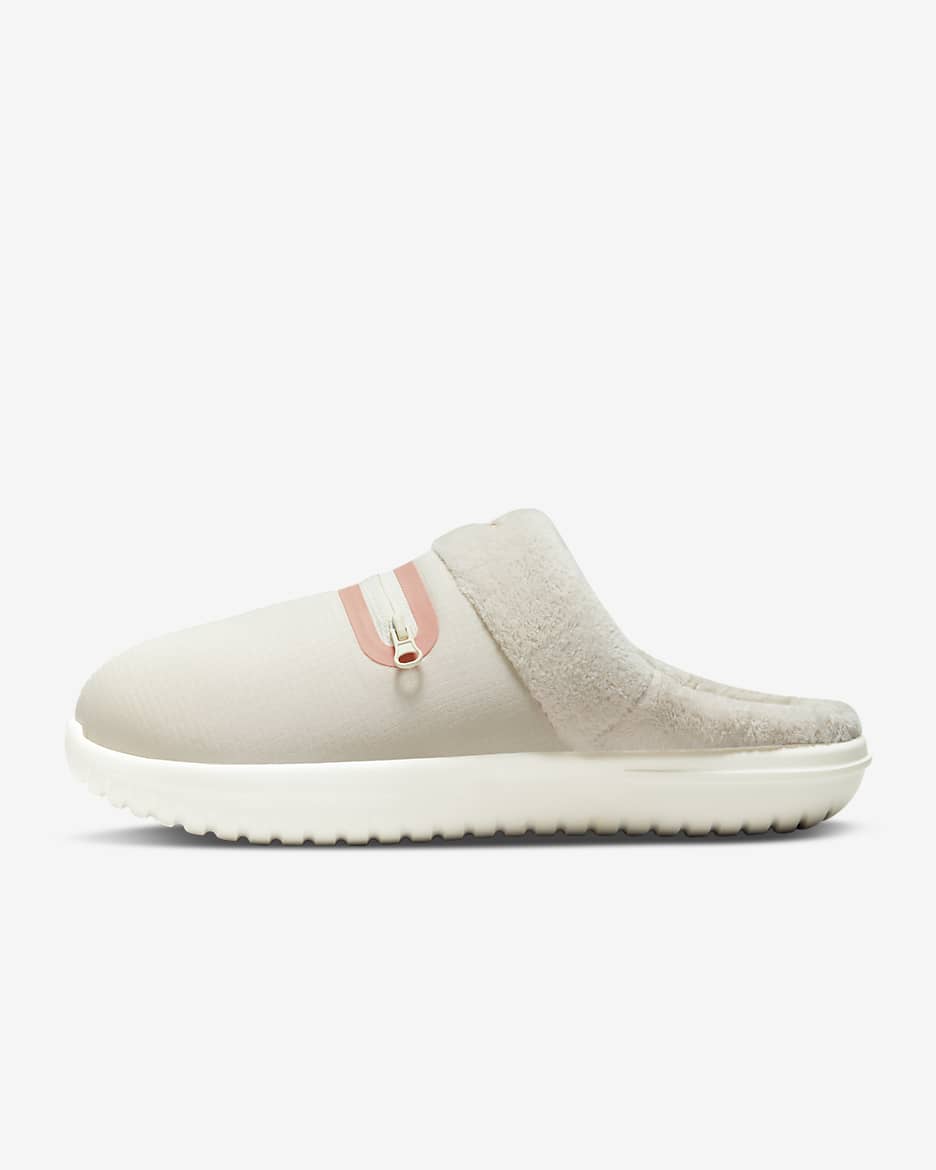 Nike Burrow Women's Slippers - Light Orewood Brown/Sail/Rose Whisper