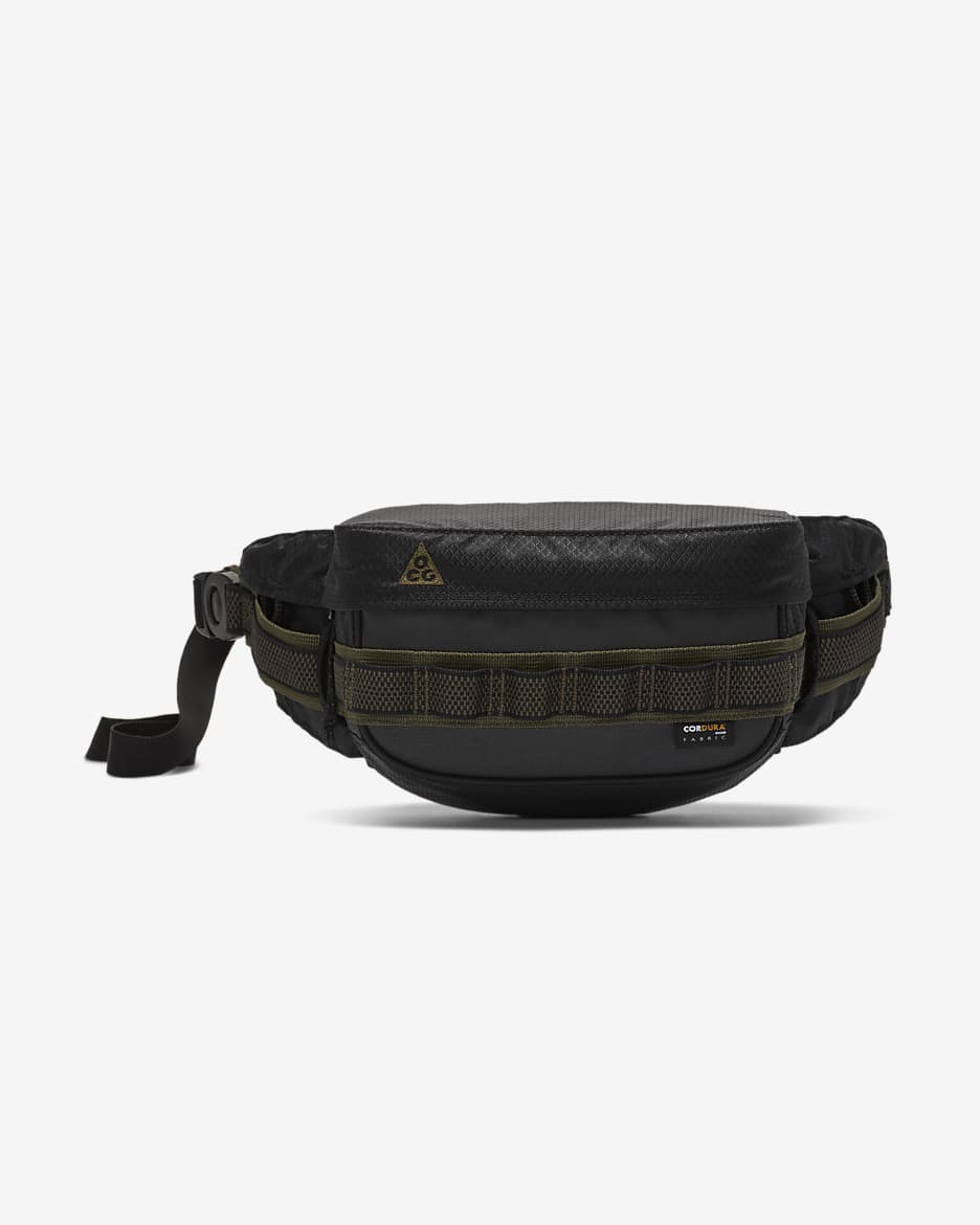 Nike ACG Karst Small Items Bag (3L) - Black/Dark Smoke Grey/Cargo Khaki