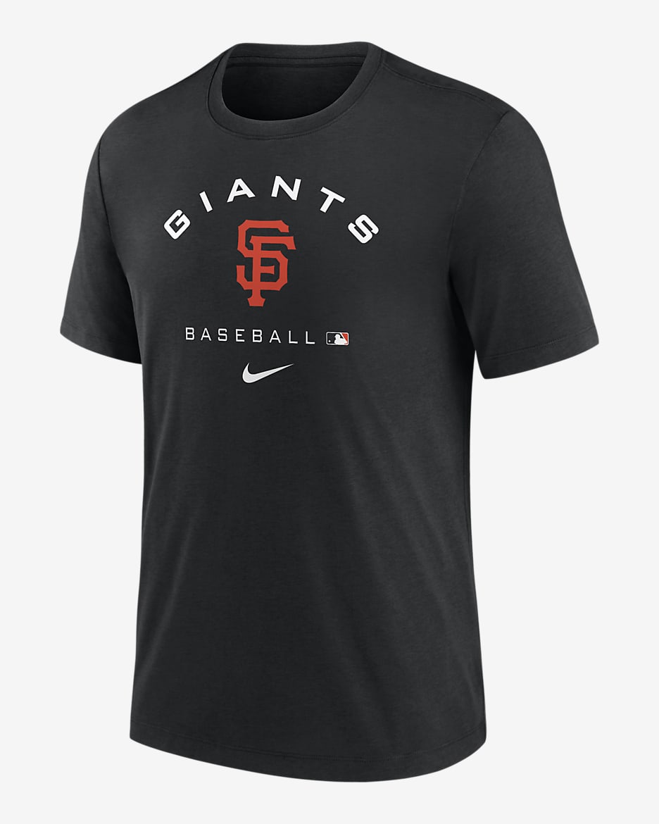 Nike Dri-FIT Team (MLB San Francisco Giants) Men's T-Shirt - Black