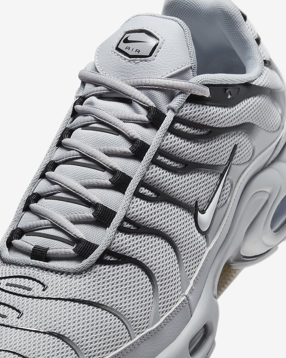 Nike Air Max Plus Men's Shoes - Wolf Grey/Black/White