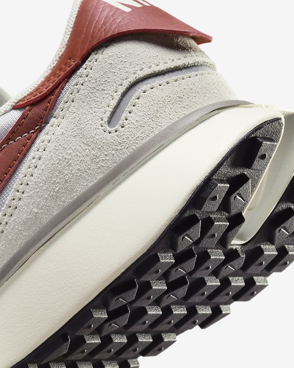 Nike Phoenix Waffle damesschoenen - Light Bone/Light Smoke Grey/Light Iron Ore/Rugged Orange