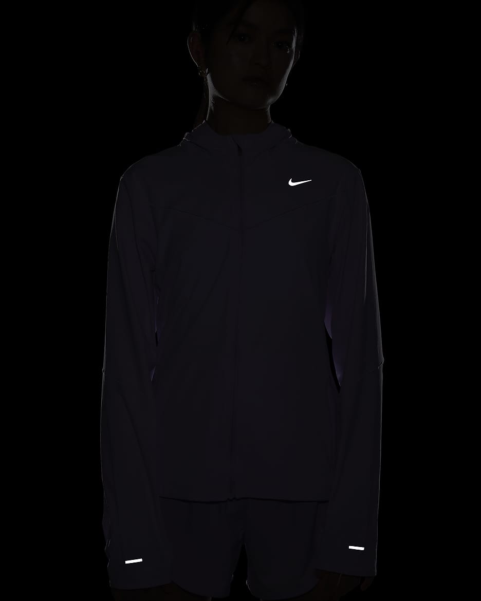 Nike Swift UV Women's Running Jacket - Lilac Bloom