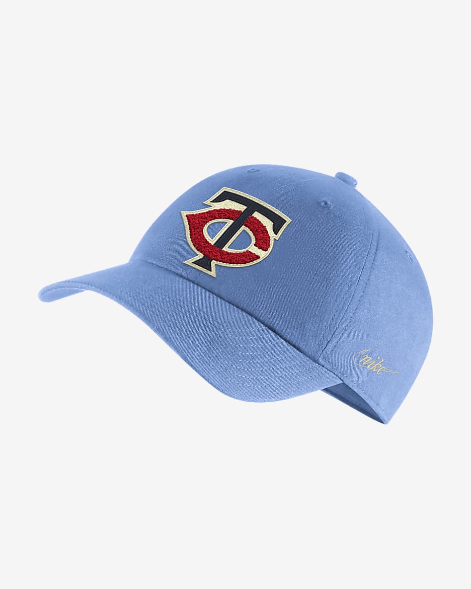 Nike Heritage86 (MLB Minnesota Twins) Chenille Hat - Valor Blue