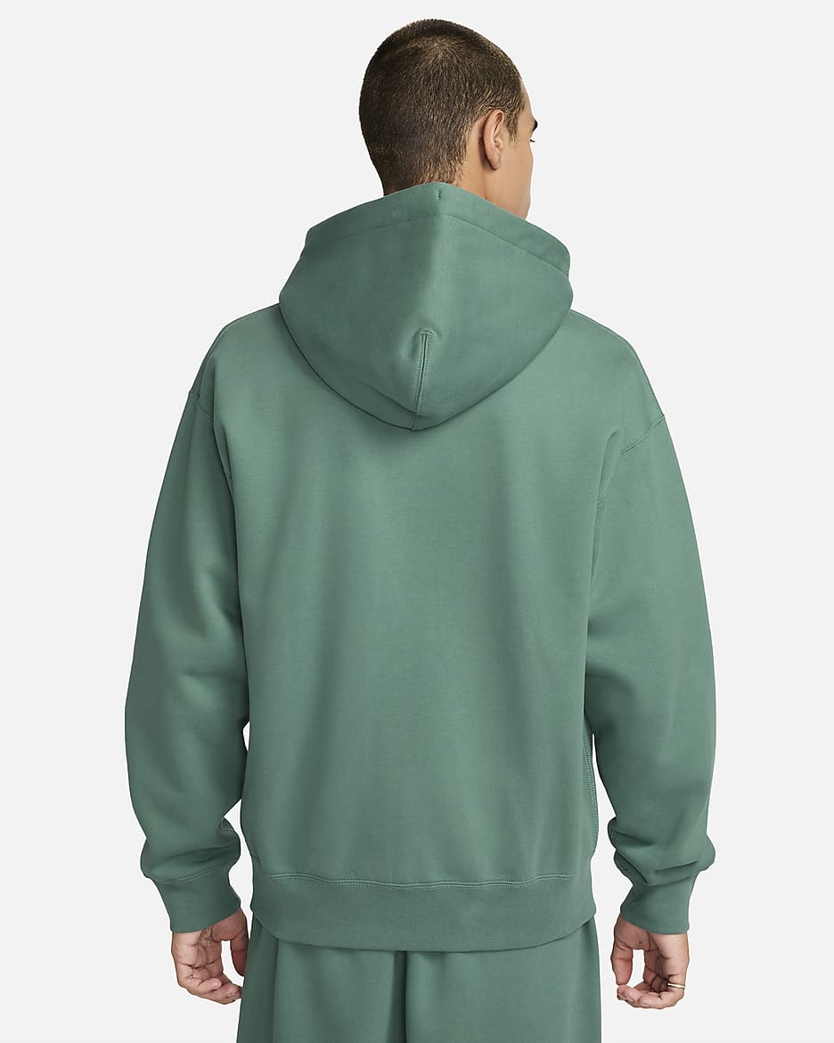 mens nike swoosh zip up hoodie