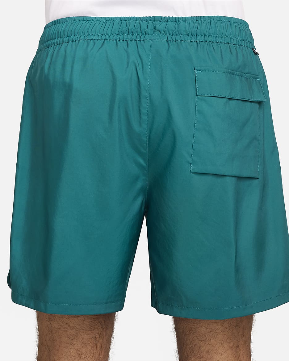 Portugal Sport Essential Flow Nike Herren-Fußballshorts aus Webmaterial mit Futter - Geode Teal/Sail