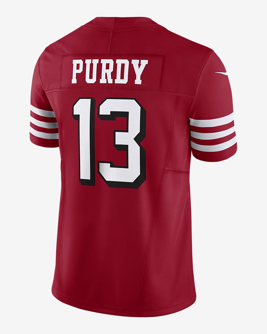 Brock Purdy San Francisco 49ers Men's Nike Dri-FIT NFL Limited Jersey - Gym Red