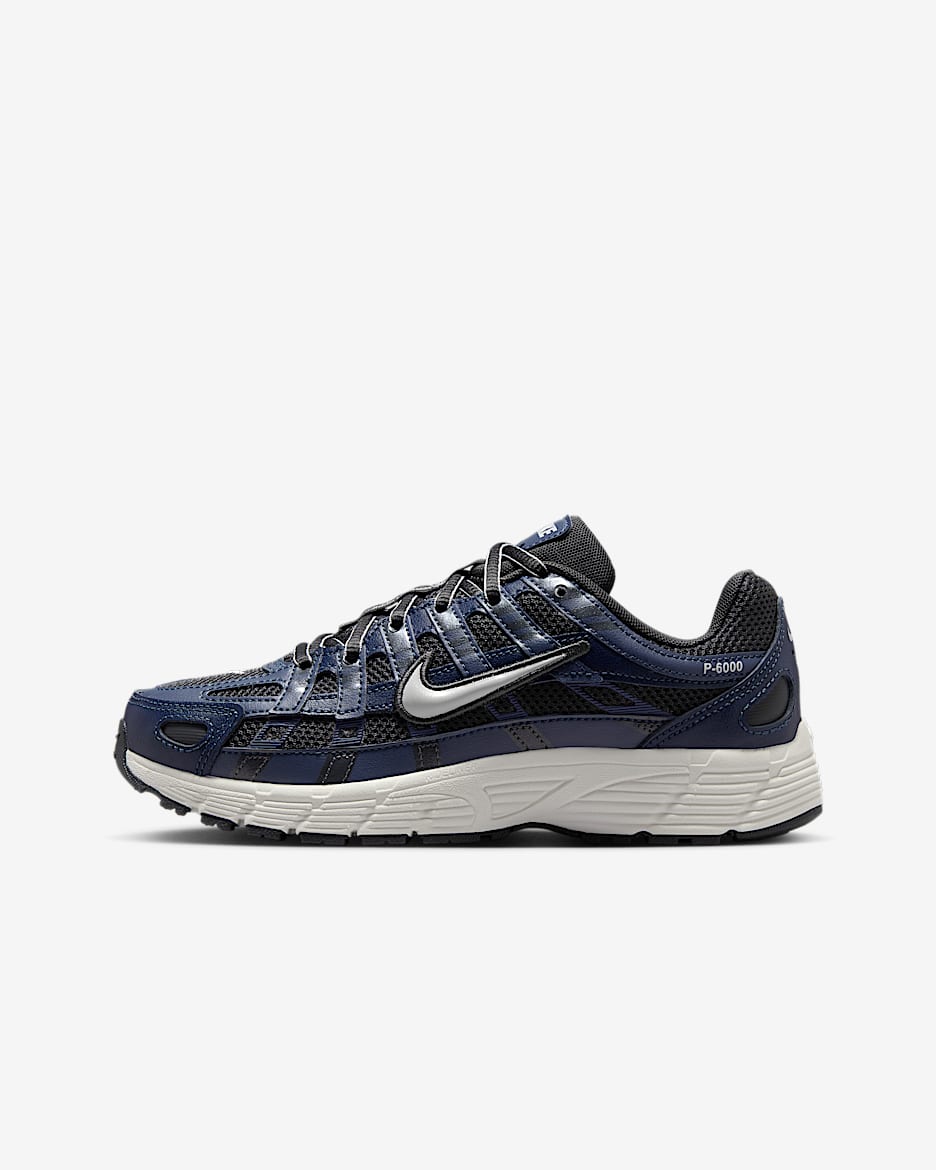 Nike P-6000 Big Kids' Shoes - Thunder Blue/Anthracite/Sail/Vast Grey