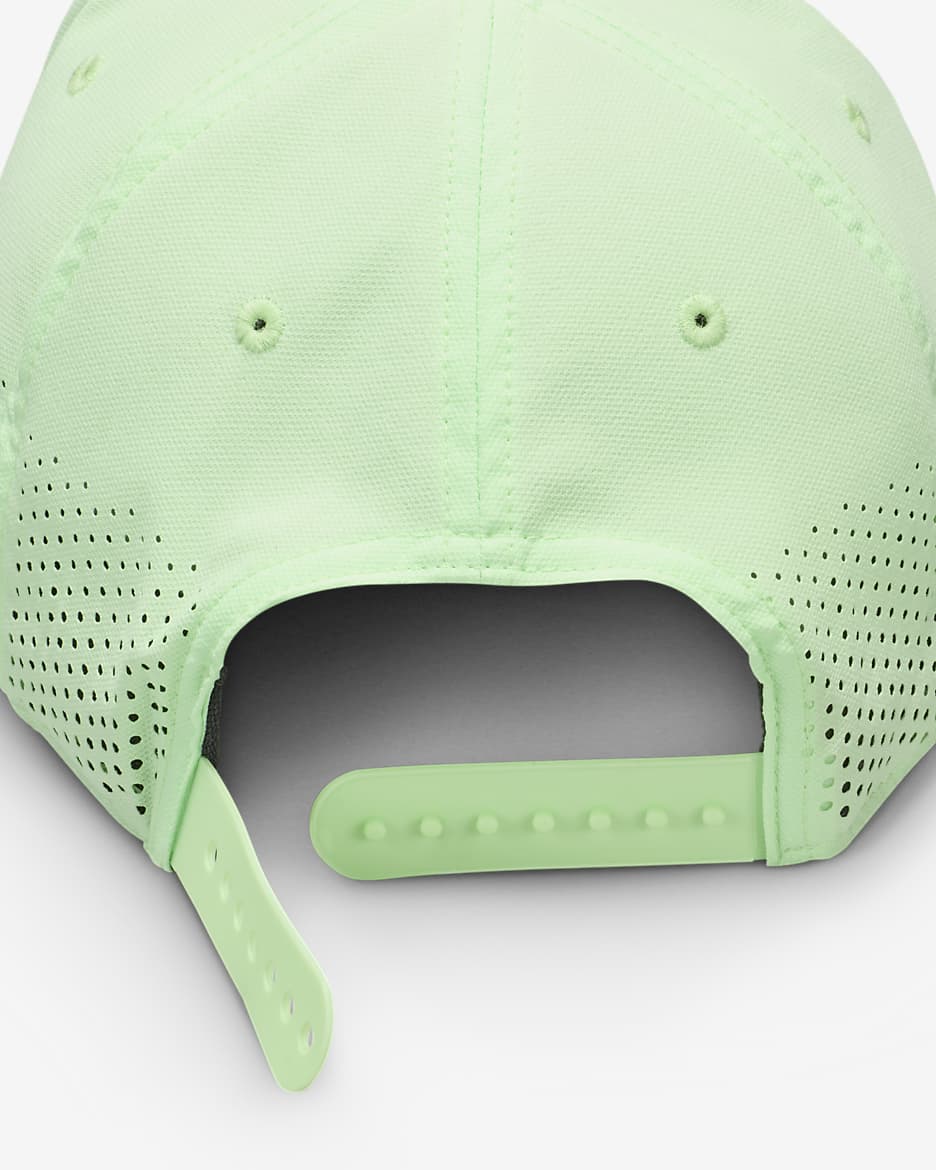 Nike Dri-FIT ADV Club Structured Swoosh Cap - Vapour Green/Black