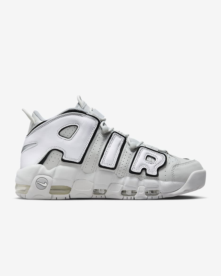 Calzado para hombre Nike Air More Uptempo '96 - Polvo fotón/Blanco/Negro/Plata metalizado