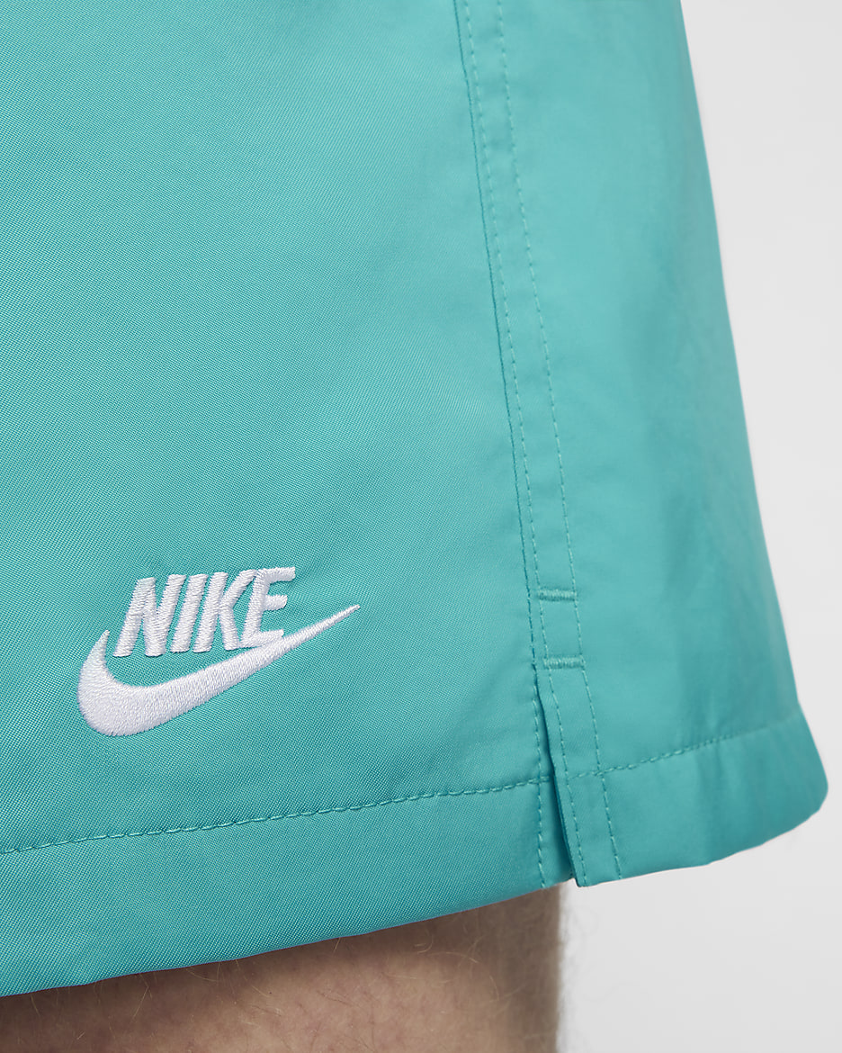 Nike Club Men's Woven Flow Shorts - Dusty Cactus/White