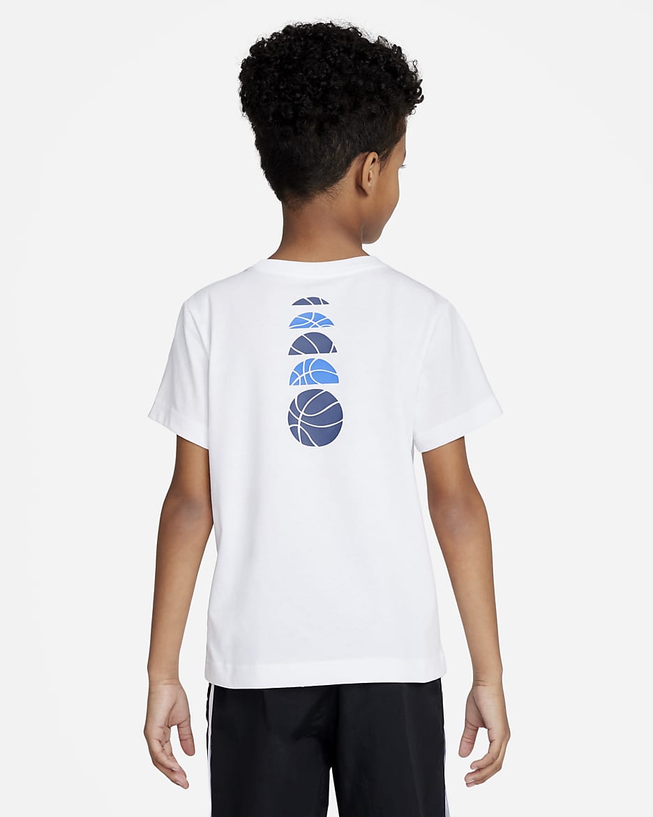 Playera para niños de preescolar Nike Elite - Blanco