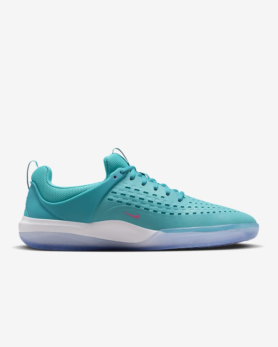 Nike SB Zoom Nyjah 3 Skate Shoes - Dusty Cactus/Dusty Cactus/White/Pinksicle