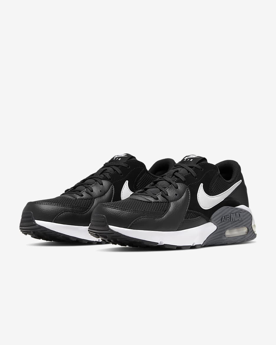 Tenis para hombre Nike Air Max Excee - Negro/Gris oscuro/Blanco