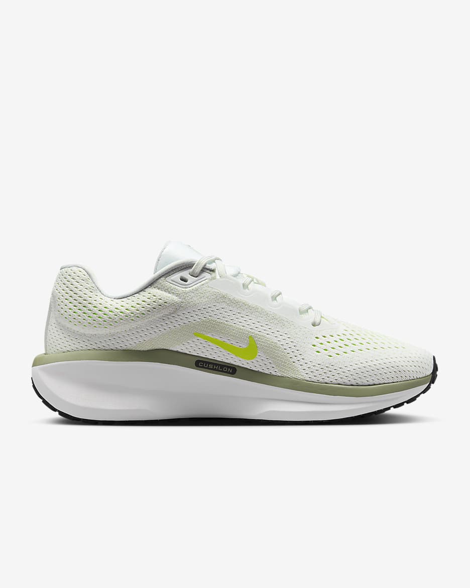 Tenis de correr en pavimento para mujer Nike Winflo 11 - Blanco cumbre/Horizonte jade/Polvo fotón/Cíber