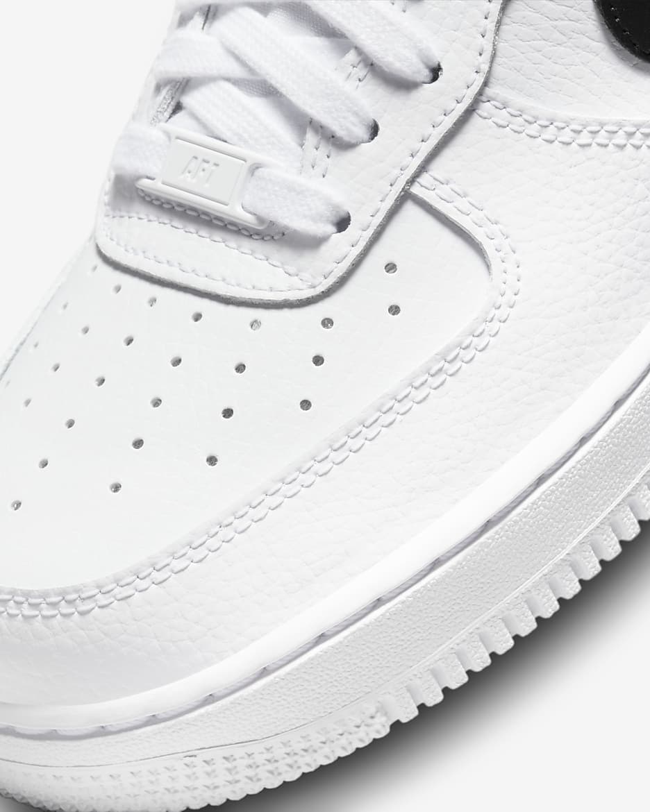 Sapatilhas Nike Air Force 1 '07 para mulher - Branco/Branco/Branco/Preto